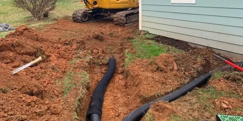 French Drains, Lawn Drainage Solutions, Drain Tile