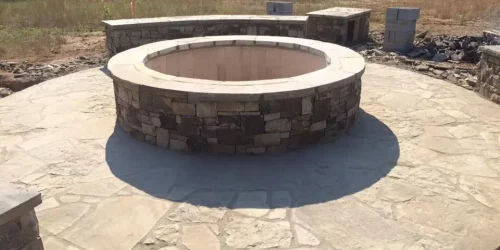 Outdoor Fireplace & Firepits and Patio