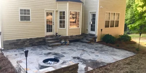 Outdoor Fireplace & Firepits and Patio